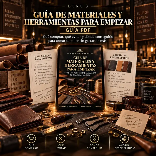 Bono 3 - Guía de Materiales y Herramientas